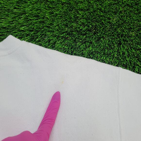 Vintage 90s UT Dog Sweatshirt L/XL 23x23 Boxy Smokey-Claus - Picture 11 of 16